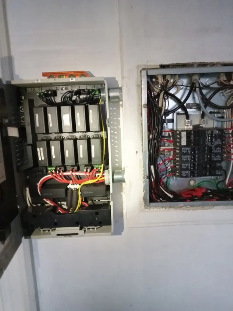 Electrical panel upgrade completed for Indoor Lighting Installation in North Castle